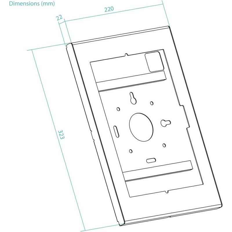 MARCO ANTIRROBO TOOQ TQATTE2601-S-B PARA TABLET 10.9/11 BLACK