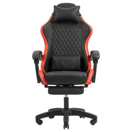 SILLA GAMING MARS GAMING MGC-X ERGONOMICO REPOSAPIES CUERO PU RED/BLACK