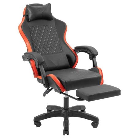 SILLA GAMING MARS GAMING MGC-X ERGONOMICO REPOSAPIES CUERO PU RED/BLACK