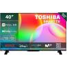 TELEVISOR TOSHIBA 40 LED FHD USB SMART TV ANDROID WIFI HOTEL VIDAA BLUETOOTH