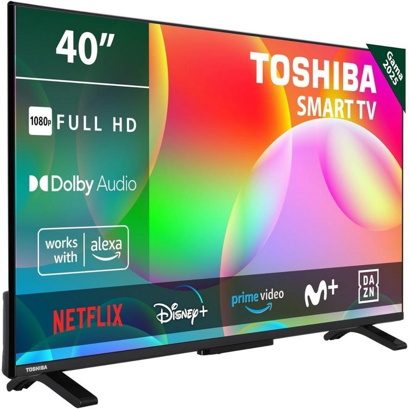TELEVISOR TOSHIBA 40 LED FHD USB SMART TV ANDROID WIFI HOTEL VIDAA BLUETOOTH