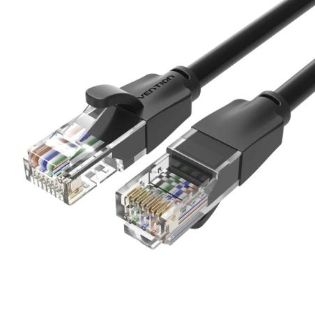 CABLE DE RED CAT.6 UTP 0.5M VENTION BLACK