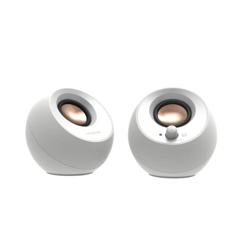 ALTAVOCES CREATIVE PEBBLE 2.0 V3 BLUETOOTH WHITE