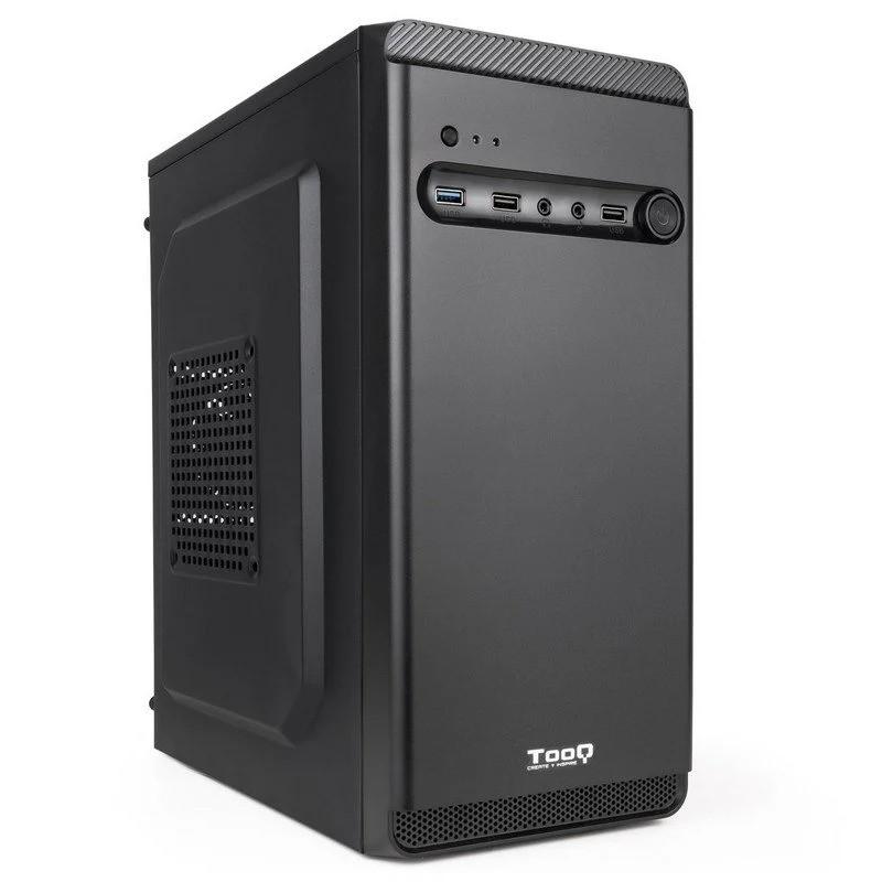 CAJA ORDENADOR TOOQ M-ATX USB 3.0 BLACK ( SIN FUENTE )