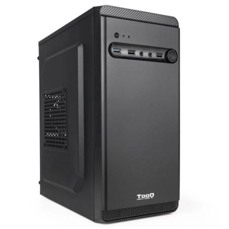 CAJA ORDENADOR TOOQ M-ATX USB 3.0 BLACK ( SIN FUENTE )
