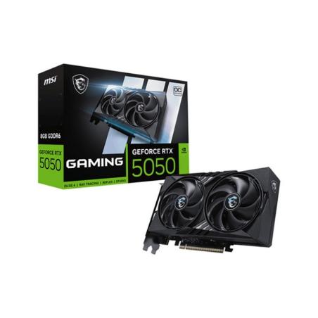 TARJETA DE VIDEO NVIDIA MSI RTX 5050 VENTUS 2X OC 8GB GDDR7 PCIE 5.0