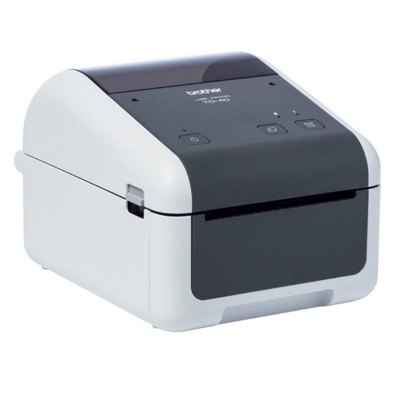 IMPRESORA BROTHER TD4210D TERMICA DIRECTA ETIQUETAS Y TICKETS USB + SERIE