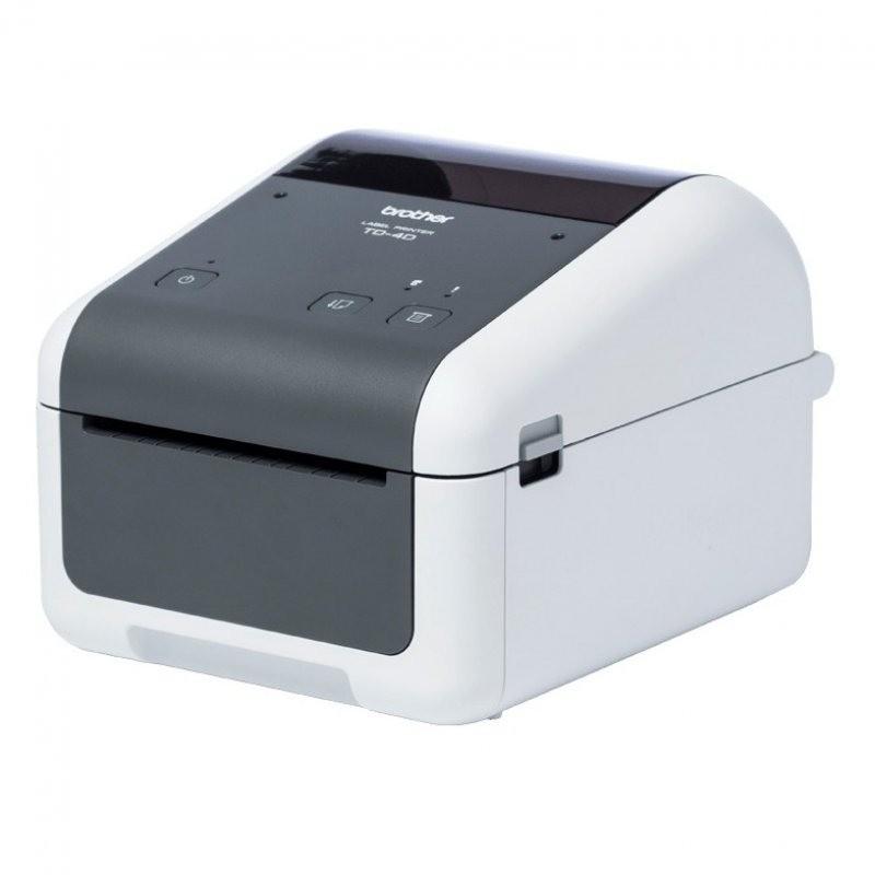 IMPRESORA BROTHER TD4210D TERMICA DIRECTA ETIQUETAS Y TICKETS USB + SERIE