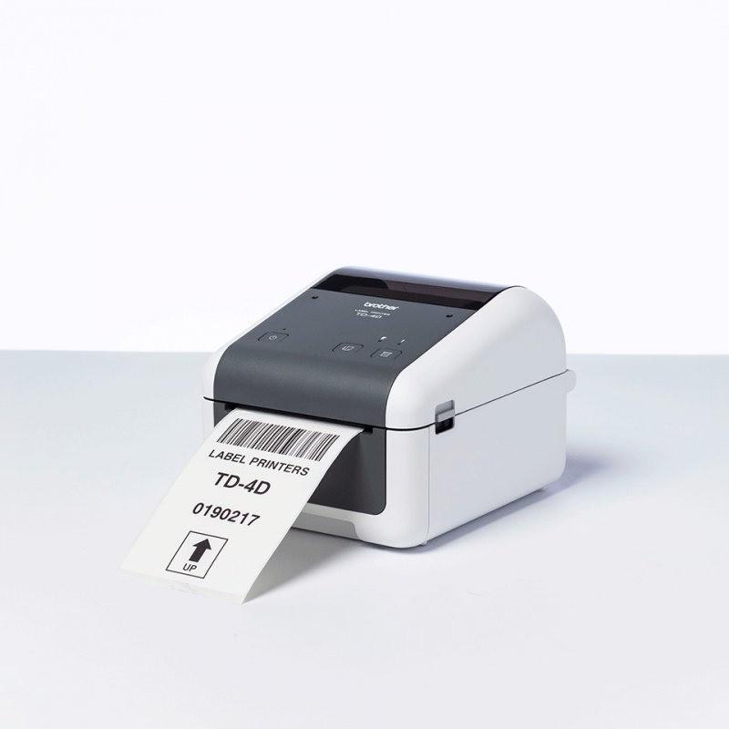 IMPRESORA BROTHER TD4210D TERMICA DIRECTA ETIQUETAS Y TICKETS USB + SERIE