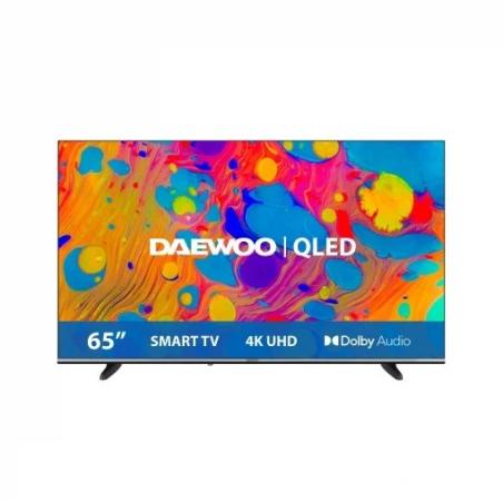 TELEVISOR DAEWOO 65 QLED 4K USB SMART TV ANDROID WIFI BLUETOOTH DOLBY VISION HDR10