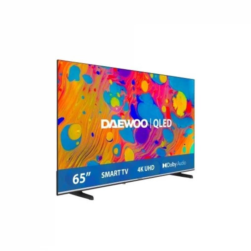 TELEVISOR DAEWOO 65 QLED 4K USB SMART TV ANDROID WIFI BLUETOOTH DOLBY VISION HDR10