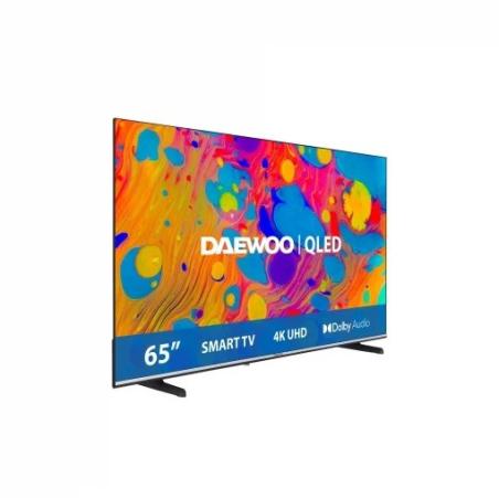 TELEVISOR DAEWOO 65 QLED 4K USB SMART TV ANDROID WIFI BLUETOOTH DOLBY VISION HDR10