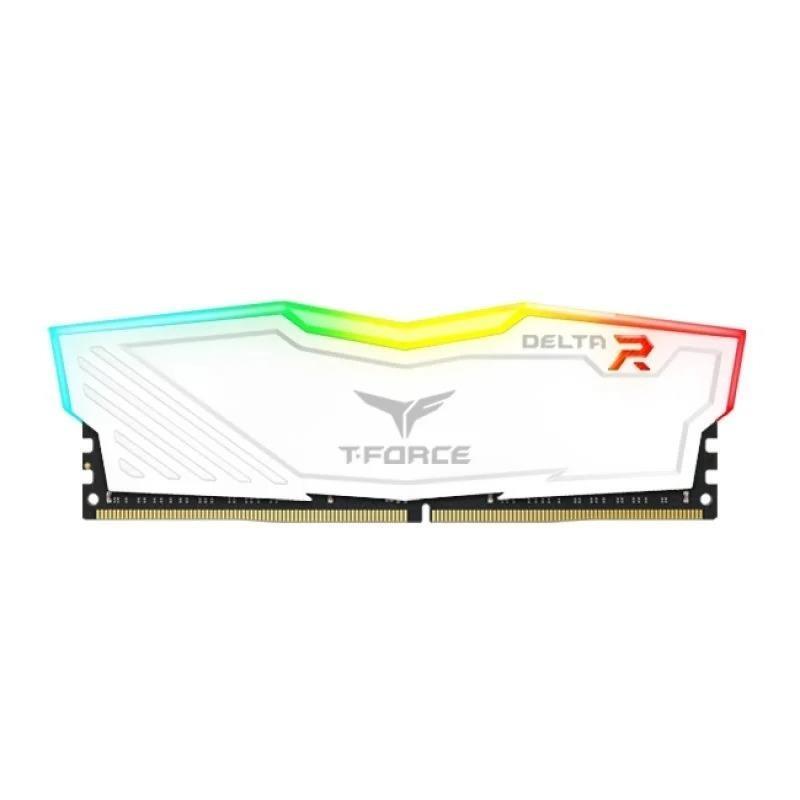 MEMORIA RAM 16GB (2X8GB) TEAMGROUP DELTA DDR4 3600MHZ RGB WHITE