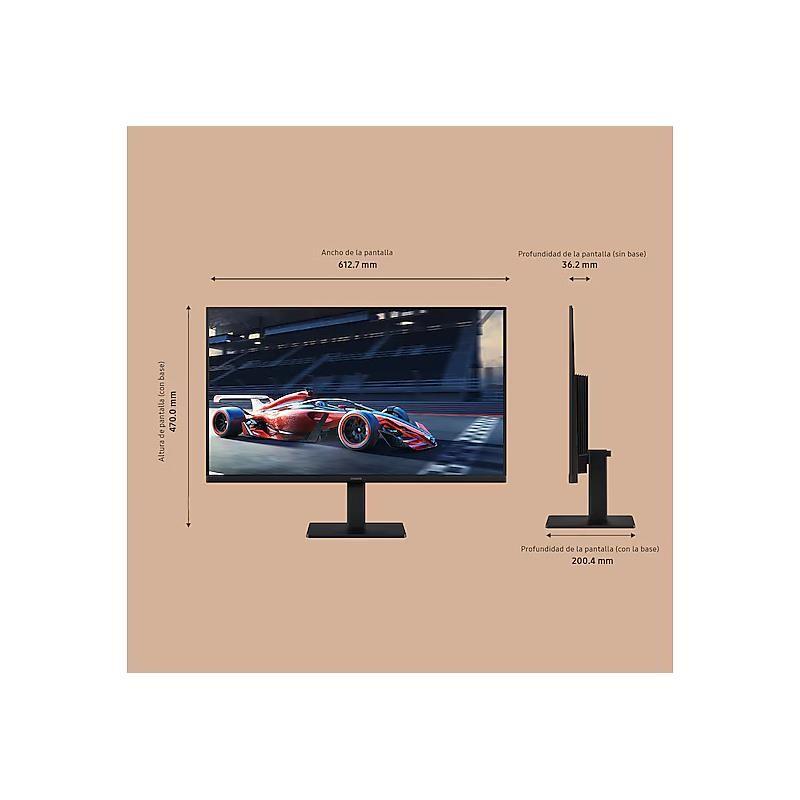 MONITOR SAMSUNG ESSENTIAL S3 27 IPS 100HZ VGA HDMI BLACK