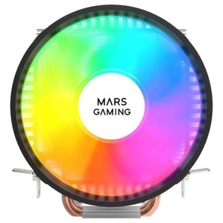 VENTILADOR DISIPADOR MARS GAMING MCPUARGB CPU 90MM ARGB INTEL/AMD BLACK
