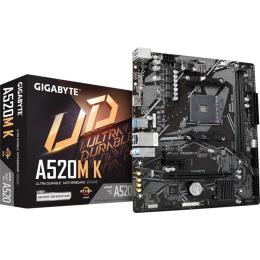 PLACA BASE GIGABYTE GA-A520M-K AMD AM4 HDMI + VGA