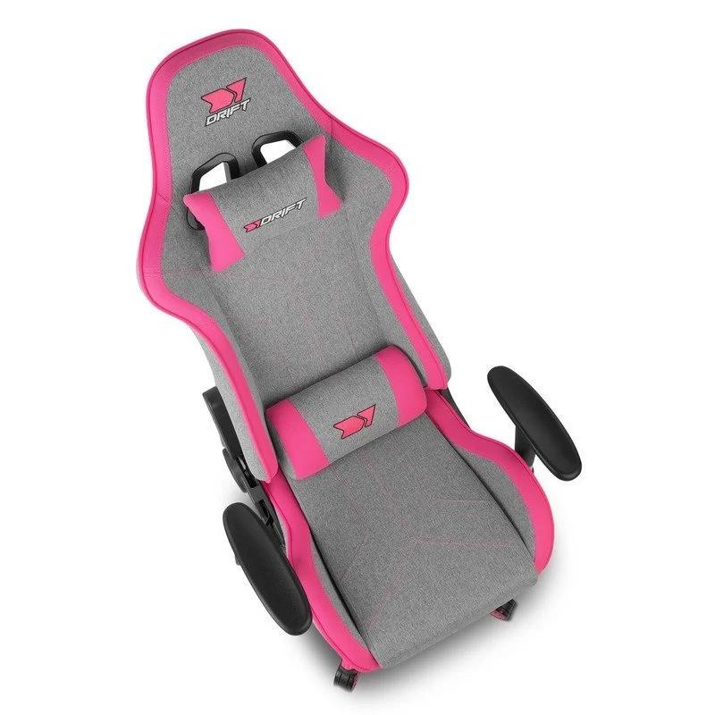 SILLA GAMING DRIFT DR90 PRO GREY/ROSE