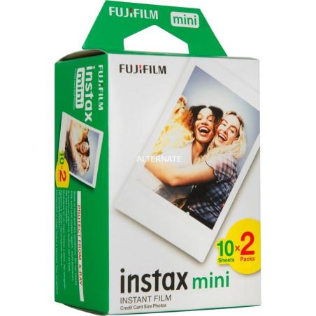PACK FUJIFILM INSTAX MINI 2X10 PELICULAS DE FOTOS INSTANTANEAS