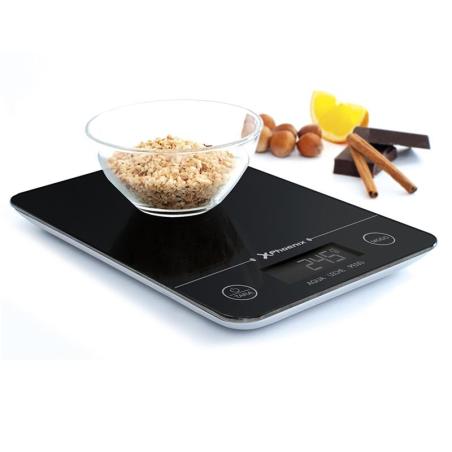 BASCULA DE COCINA DIGITAL PHOENIX BLACK