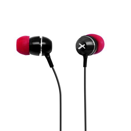 AURICULARES + MICROFONO PHOENIX URBAN JACK BLACK