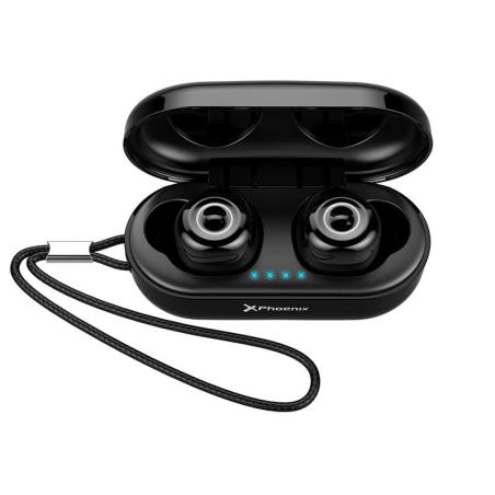 AURICULARES PHOENIX EARPODS BLUETOOH 5.0 55MAH BLACK ANC IPX7