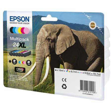 TINTA EPSON C13T24384011 MULTIPACK 6 COLORES 24XL