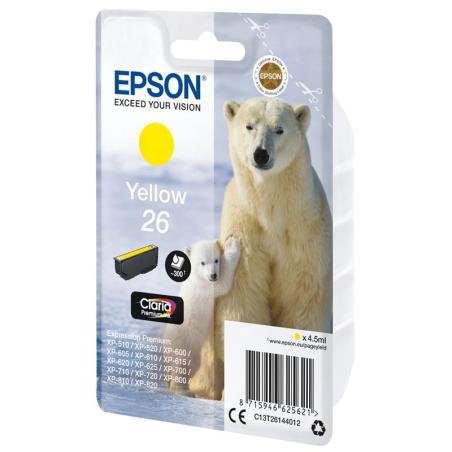 TINTA EPSON C13T26144012 YELLOW T2614