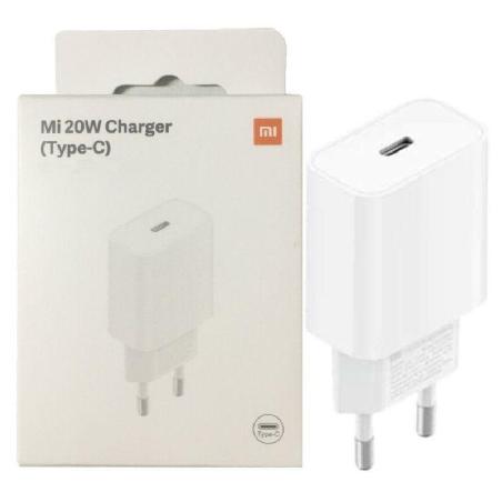 CARGADOR SMARTPHONE/TABLET XIAOMI MI FAST CHARGER USB-C 20W WHITE