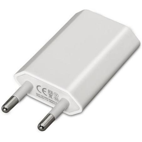 CARGADOR SMARTPHONE AISENS USB 5V-1A WHITE