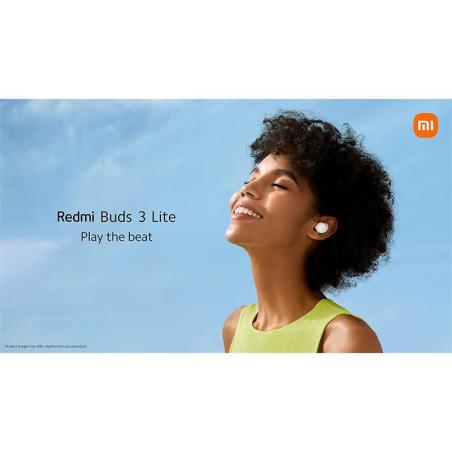 AURICULARES XIAOMI REDMI BUDS 3 LITE BLUETOOTH TRUE WIRELESS WHITE