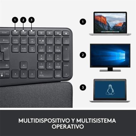 TECLADO LOGITECH ERGO K860 WIRELESS