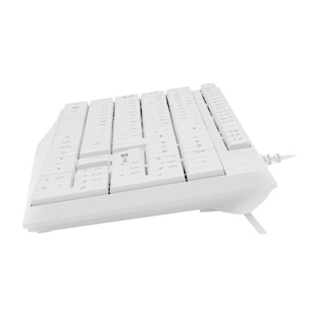 TECLADO NATEC NAUTILUS SLIM LAYOUT USB WHITE